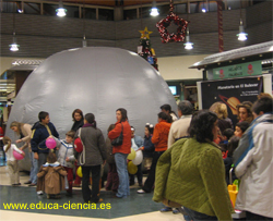 El Planetario digital de Educa Ciencia